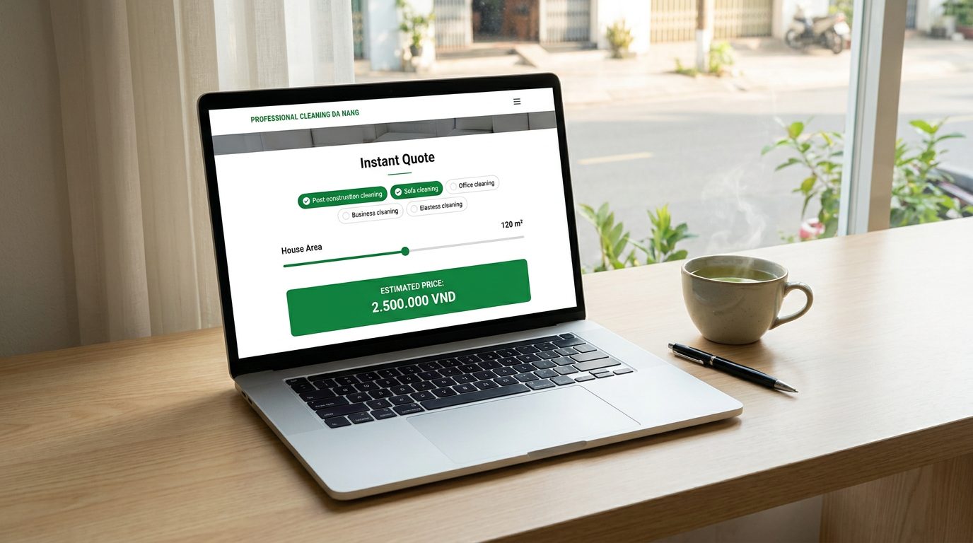 Những tính năng bắt buộc phải có khi thiết kế website cho vệ sinh công nghiệp ở Đà Nẵng