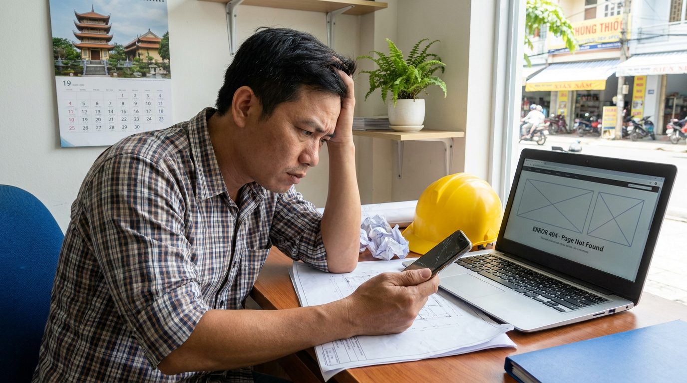 Những sai lầm khiến website xây dựng làm xong chỉ để "đắp chiếu"