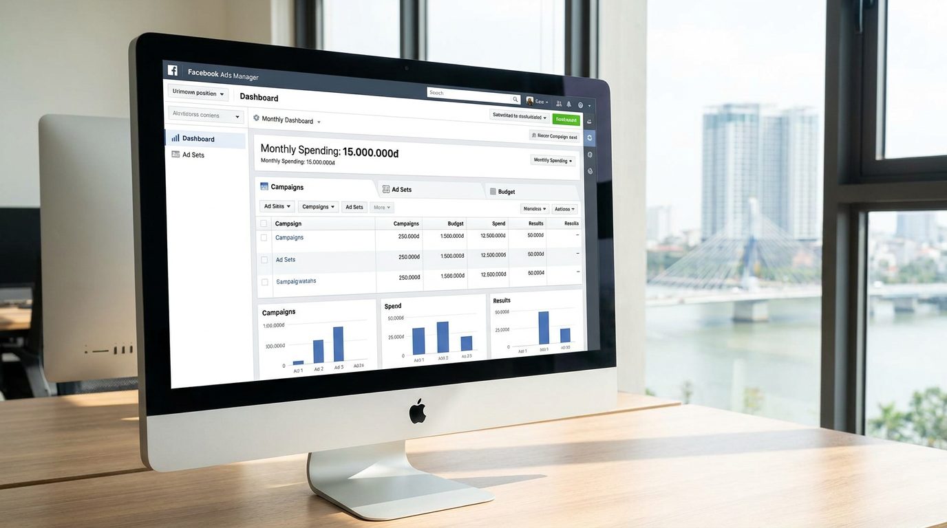 Bảng báo giá dịch vụ chạy quảng cáo Facebook Đà Nẵng theo tháng tại TOPWEB