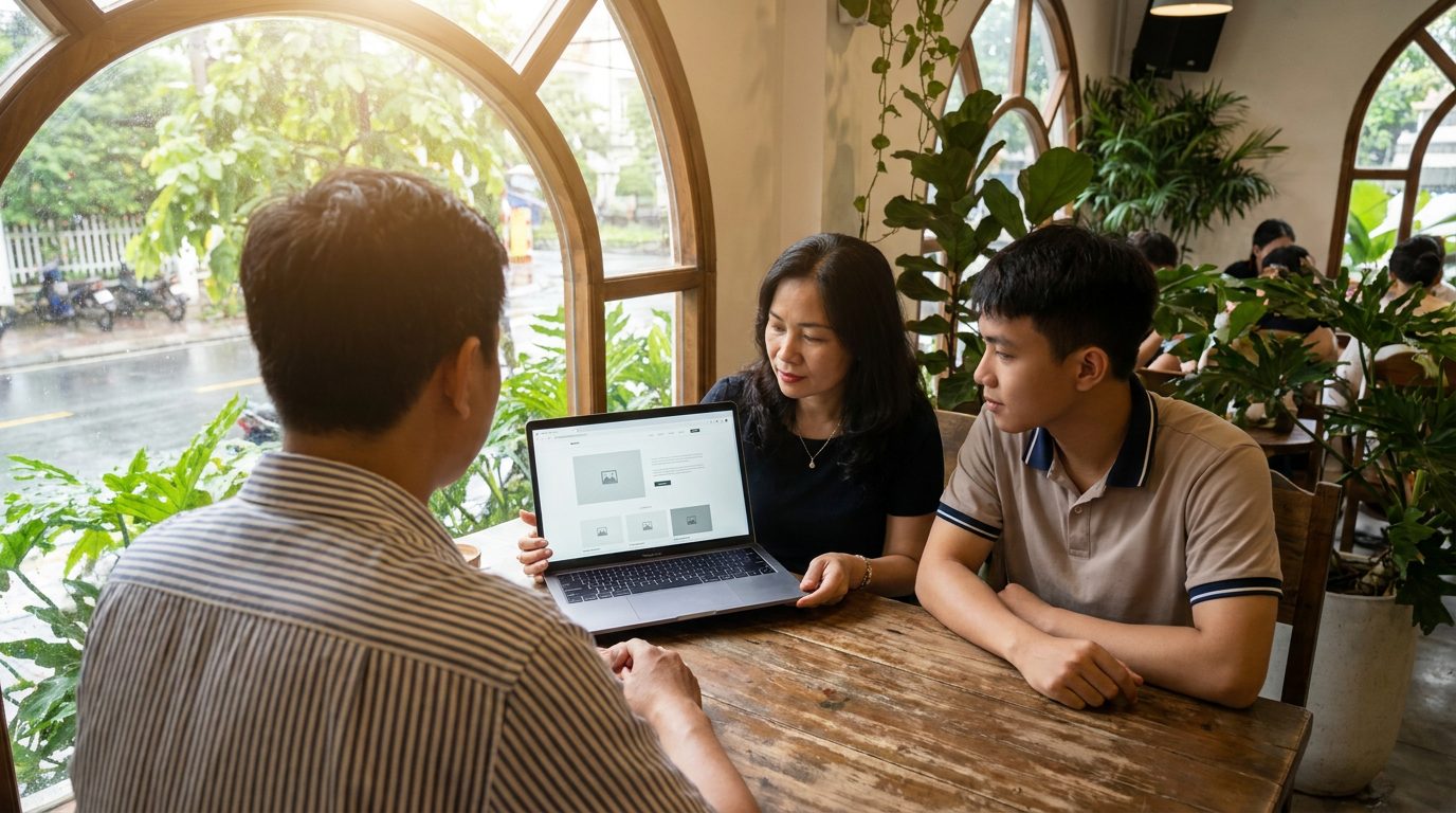 Khóa học Google Search 1 kèm 1 tại Đà Nẵng của TOPWEBVIETNAM