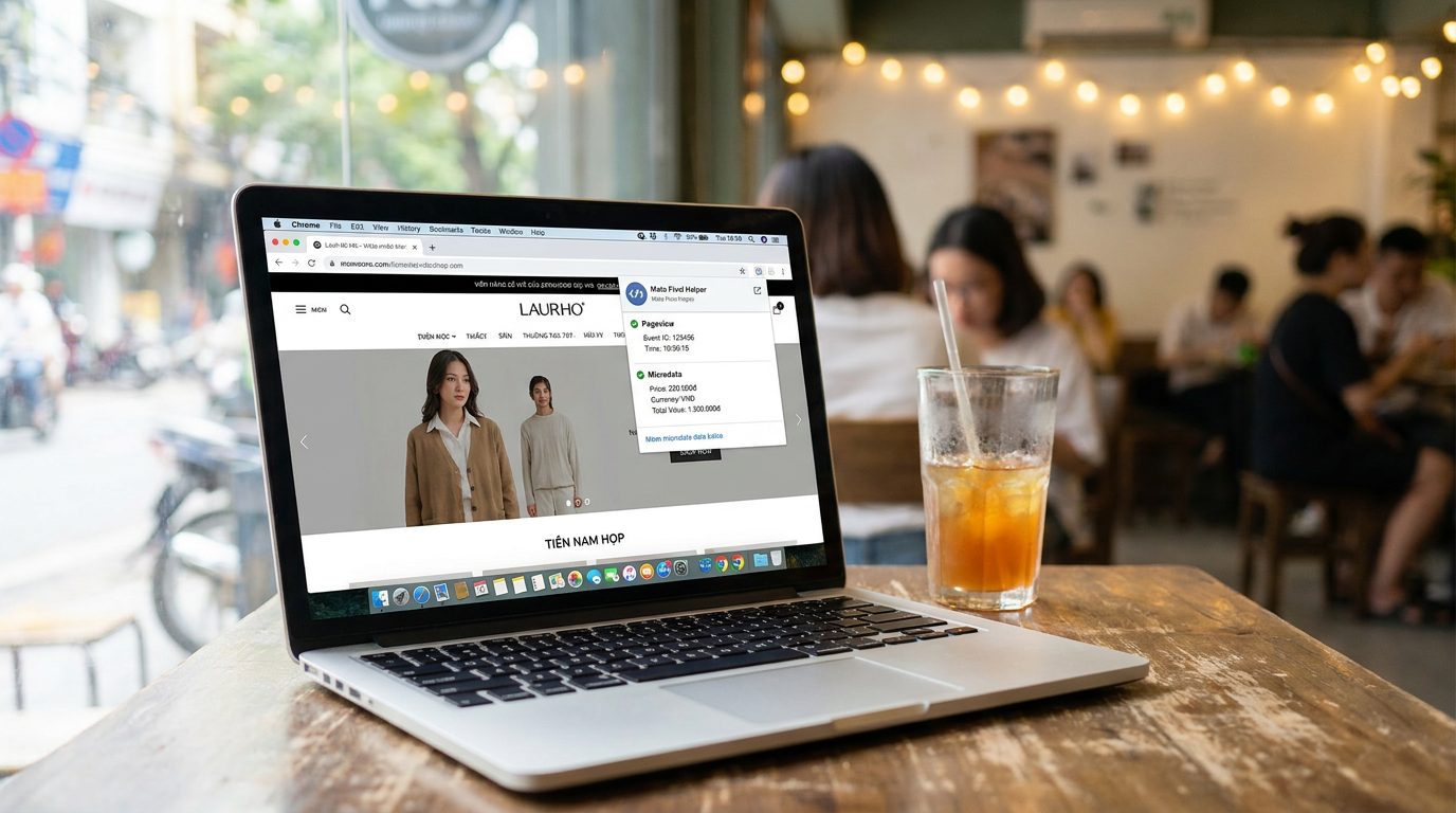 Bước 3: Kiểm tra Pixel Facebook đã hoạt động đúng chưa