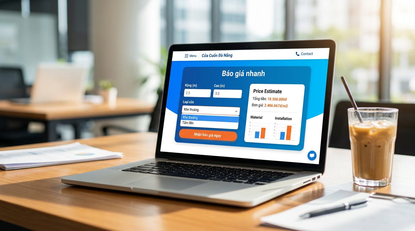 Những lưu ý cốt lõi khi thiết kế website cho cửa cuốn ở Đà Nẵng