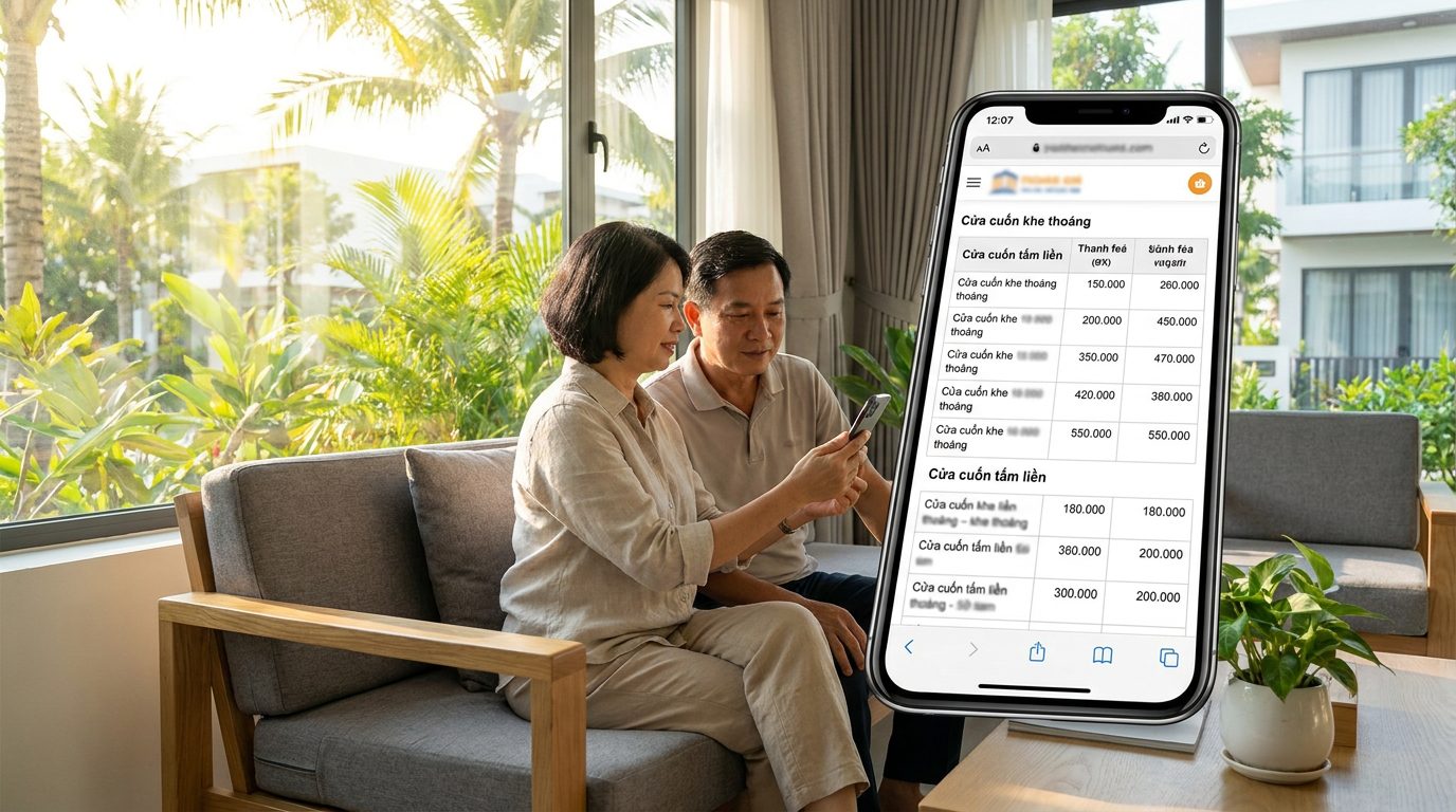 Đặc thù tìm kiếm của khách mua cửa cuốn tại Đà Nẵng