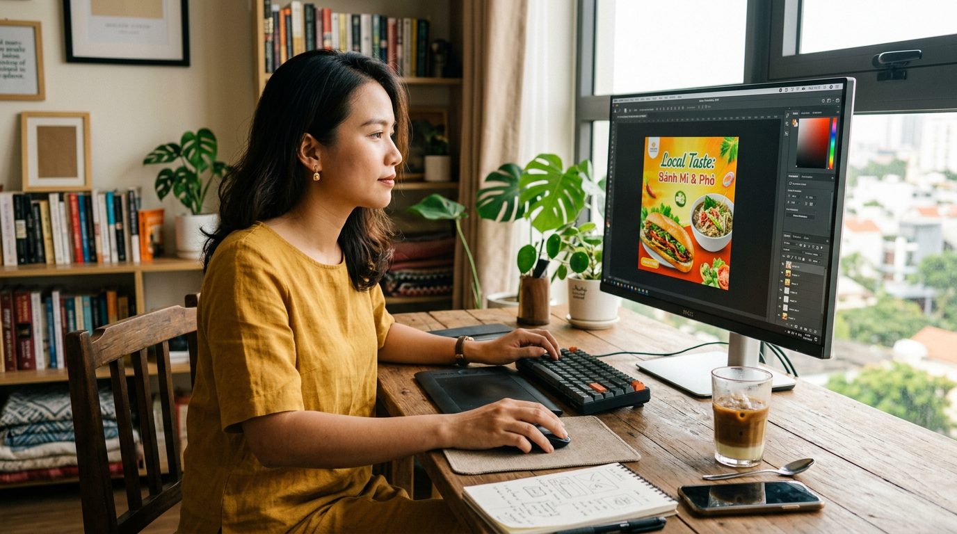 Bước 1: Tối ưu CTR (Tỷ lệ nhấp) - Sửa nội dung và hình ảnh