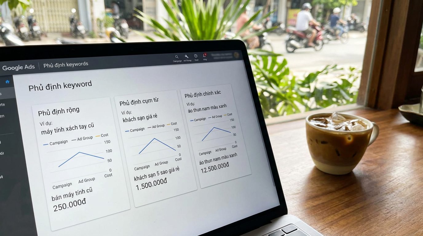 3 loại đối sánh từ khóa phủ định bạn bắt buộc phải phân biệt