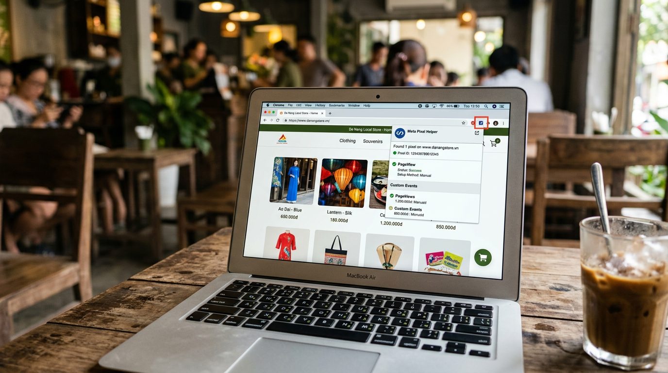 Bước 4: Kiểm tra Pixel đã hoạt động chính xác chưa