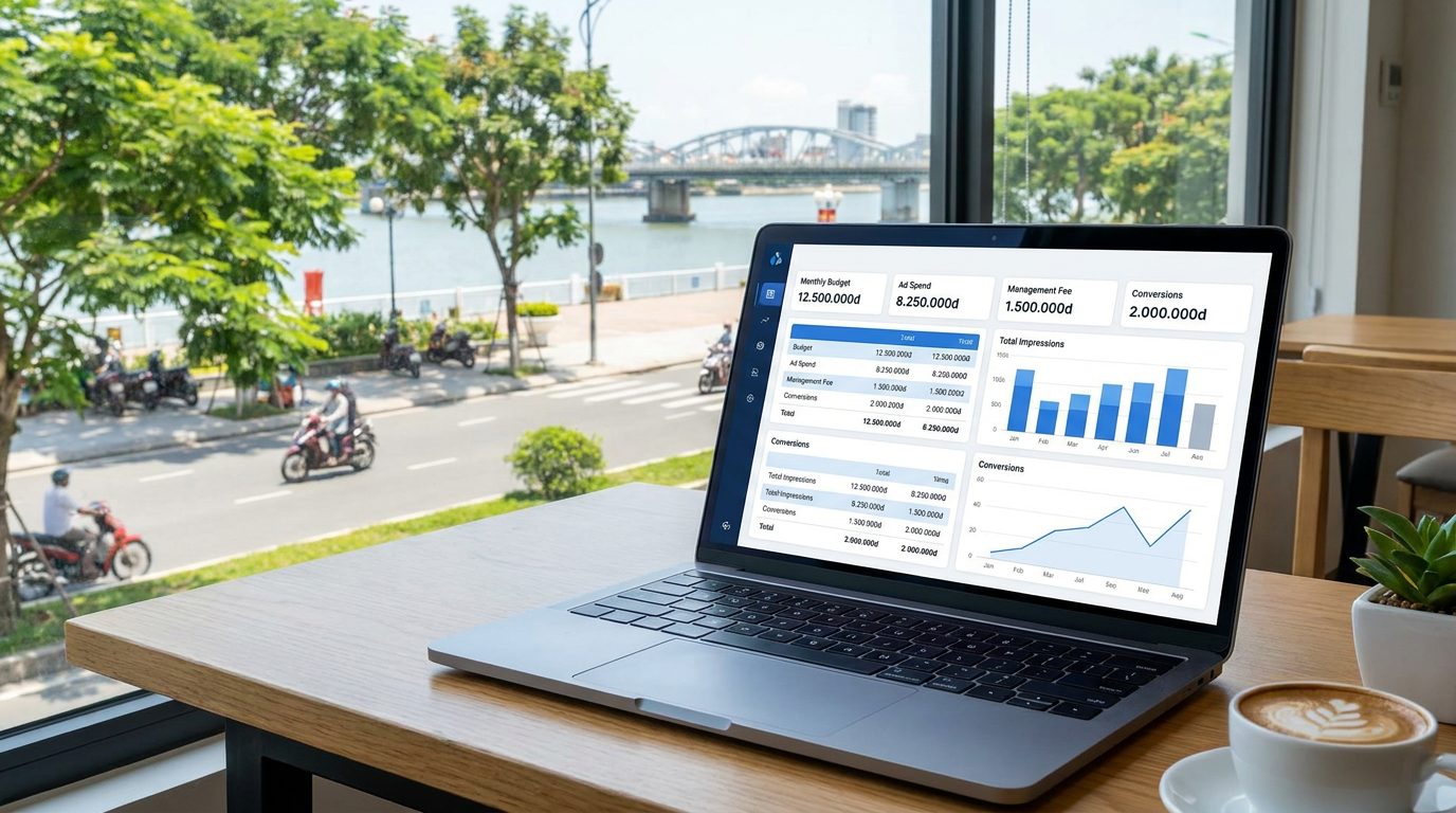 Bảng giá dịch vụ chạy quảng cáo trọn gói tại TOPWEBVIETNAM