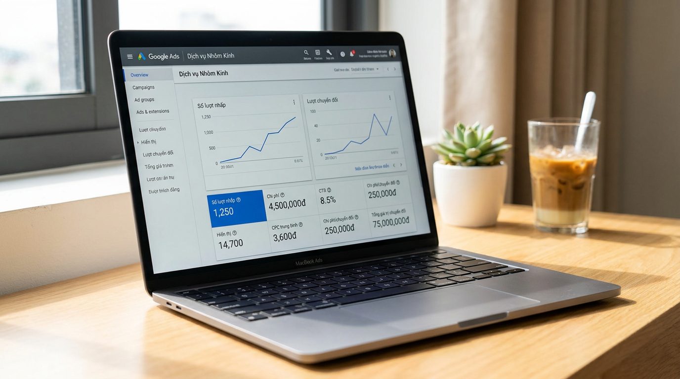 Vì Sao Dịch Vụ Nhôm Kính Nên Chạy Quảng Cáo Google?