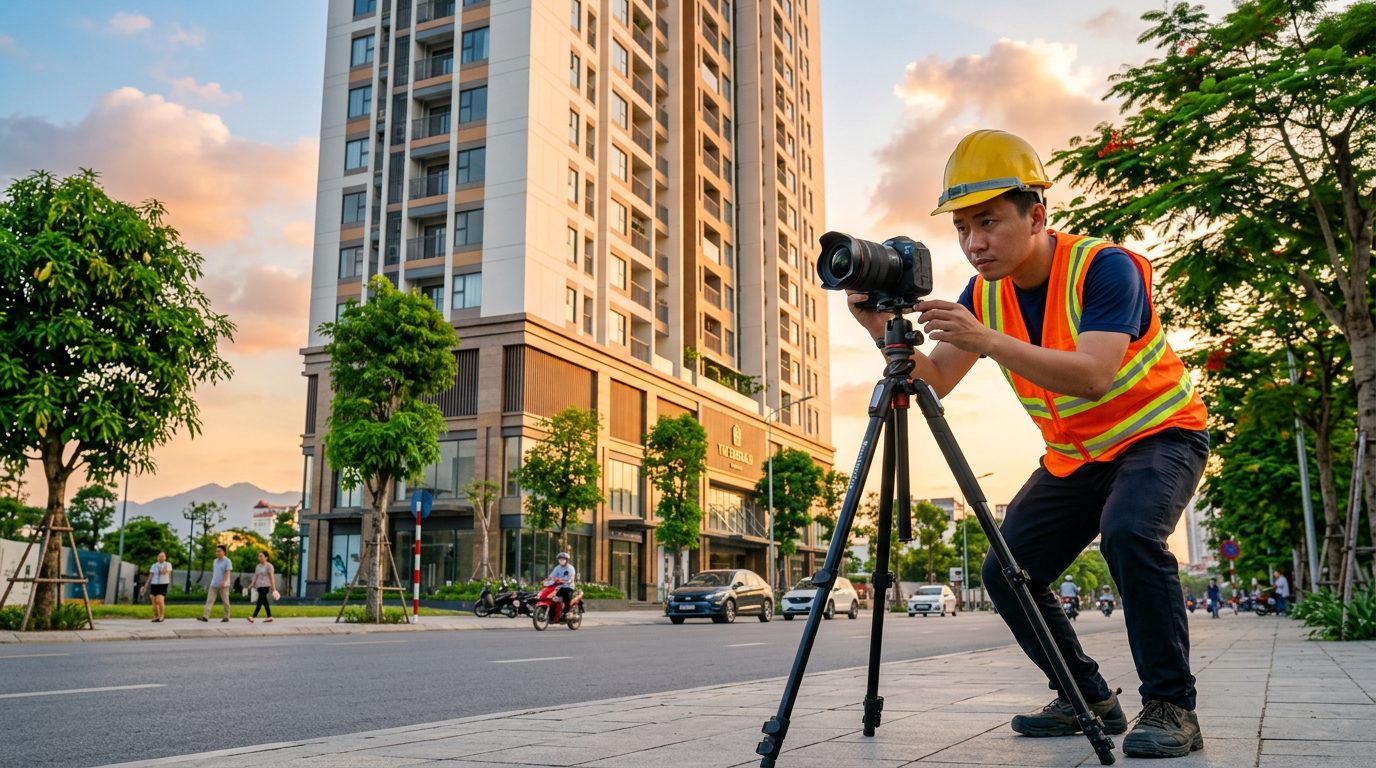 3 góc máy bắt buộc phải có khi chụp ảnh công trình