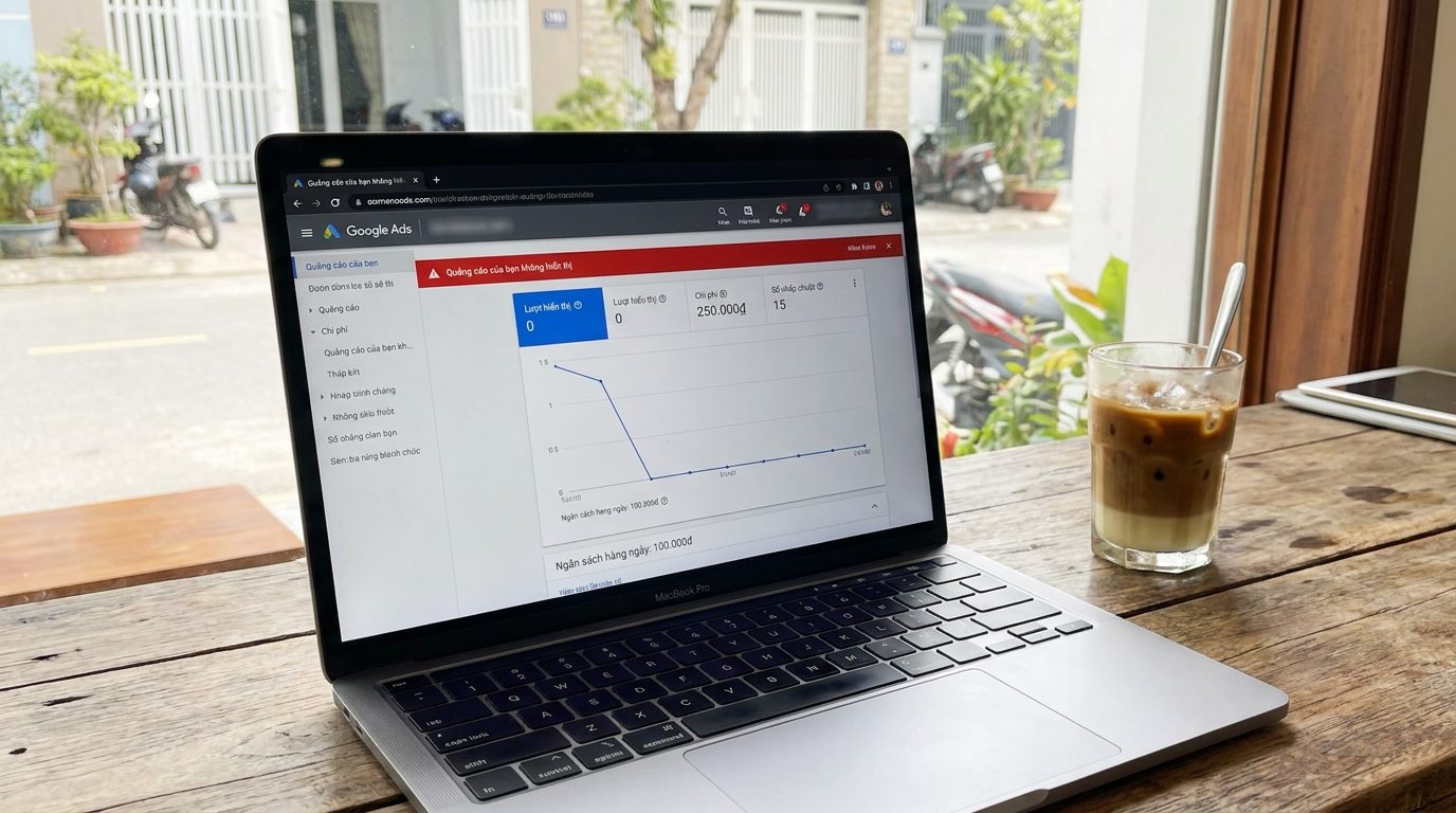 4 lý do phổ biến khiến quảng cáo Google không hiển thị và cách sửa