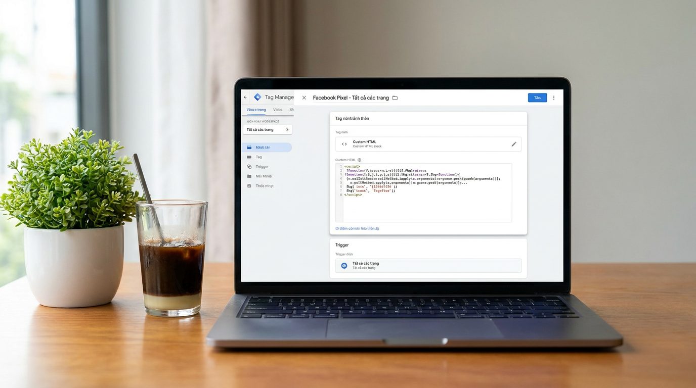Cách 2: Cài đặt Pixel thông qua Google Tag Manager (Khuyên dùng)
