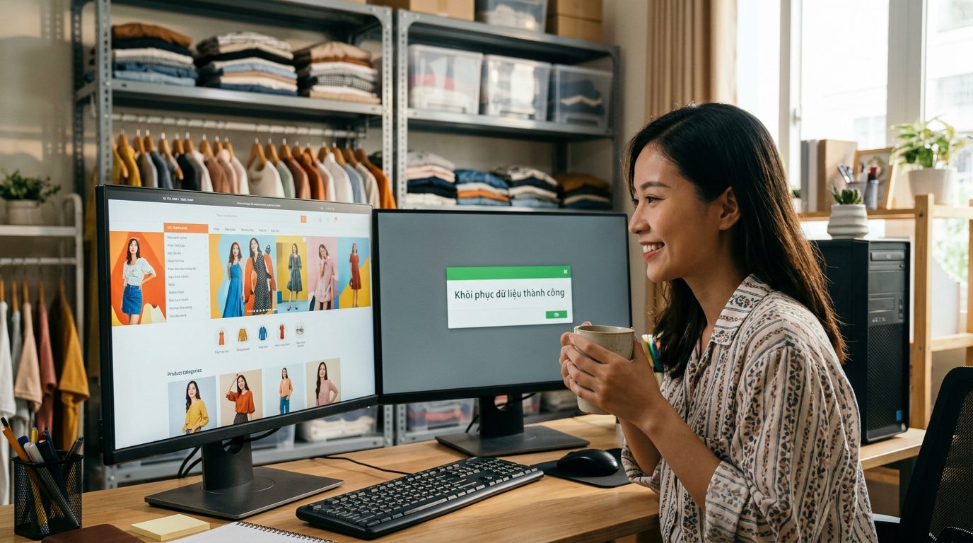 Cách khôi phục (Restore) lại website khi gặp sự cố