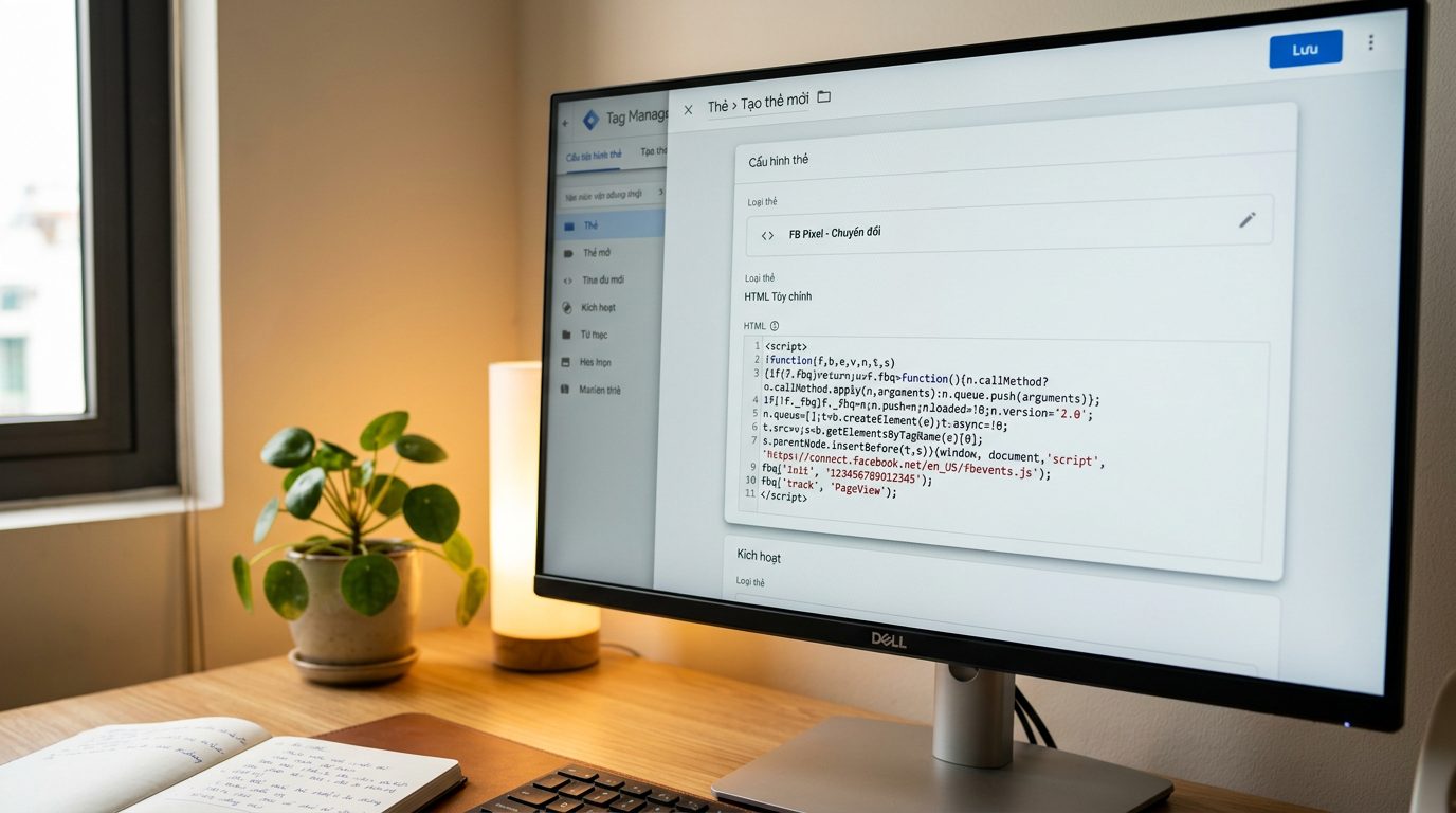 Bước 2: Tạo thẻ Pixel Facebook trong Google Tag Manager