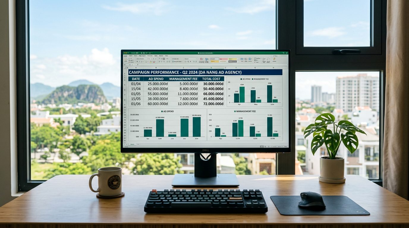 Bảng giá chạy quảng cáo Google Ads trọn gói tại TOPWEB năm 2026
