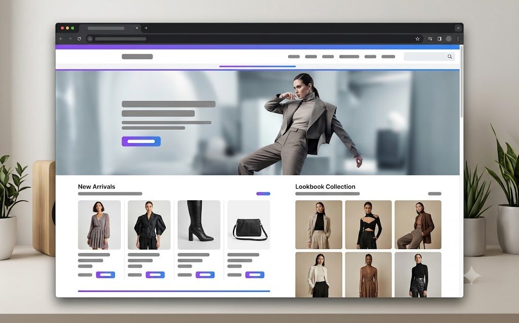 Mẫu website Thời trang / Fashion