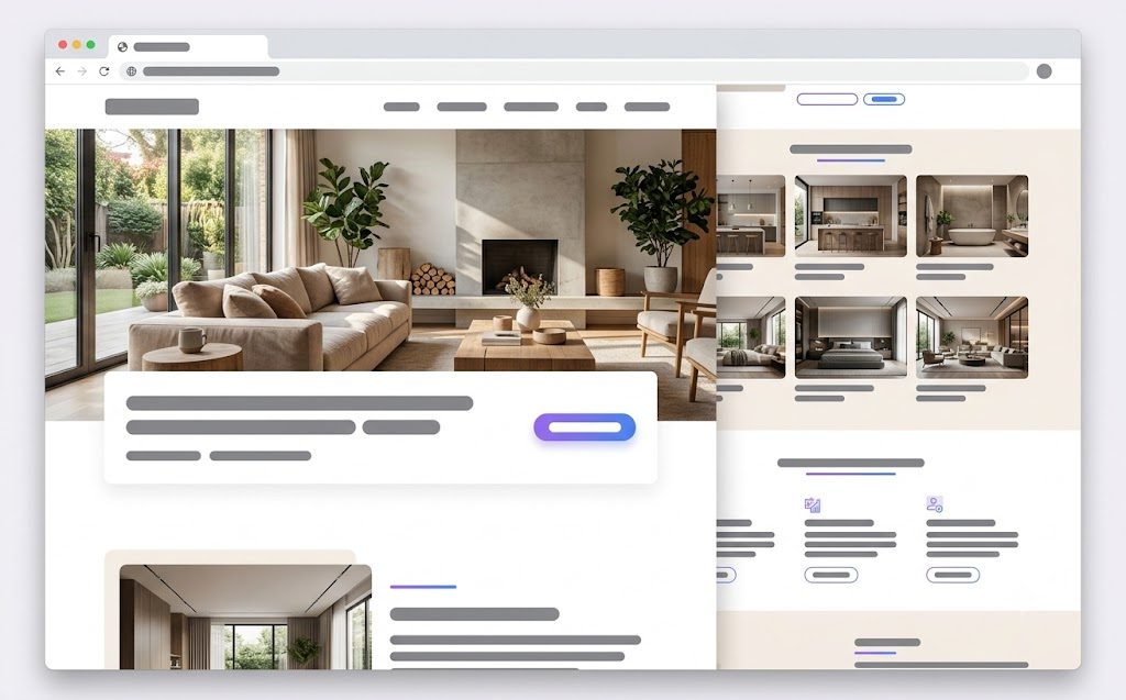 Mẫu website Nội thất / Kiến trúc